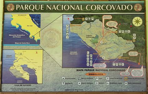 Corcovado National Park Map