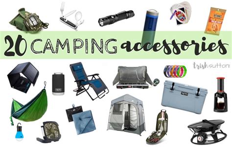 Camping Accessories | 20 Awesome Outdoor Necessities and Niceties