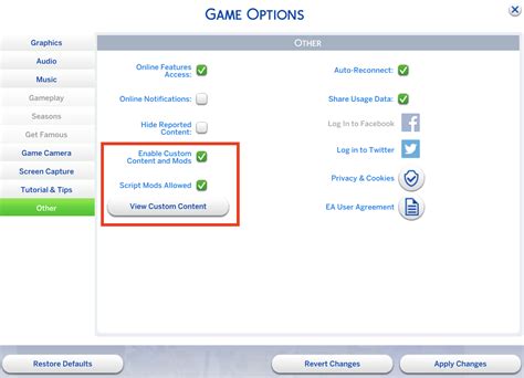 Sims 4 how to enable mods - topgost