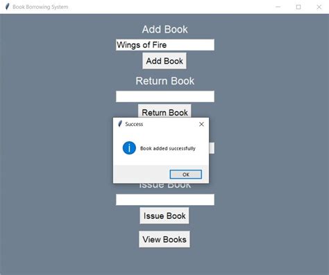 Create a Book Borrowing System for Libraries Using Python