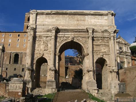 Conservation · Arch for Septimius Severus · Piranesi in Rome