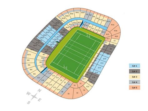 Murrayfield Stadium Seating Plan - Seating plans of Sport arenas around ...