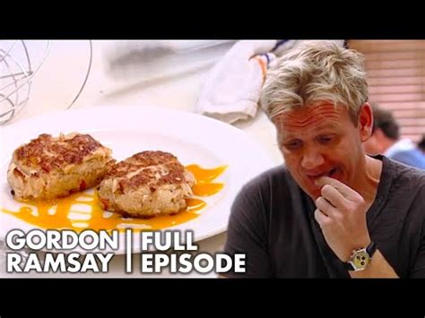 Gordon Ramsay Served Crab Cakes With Plastic | Kitchen Nightmares FULL ...