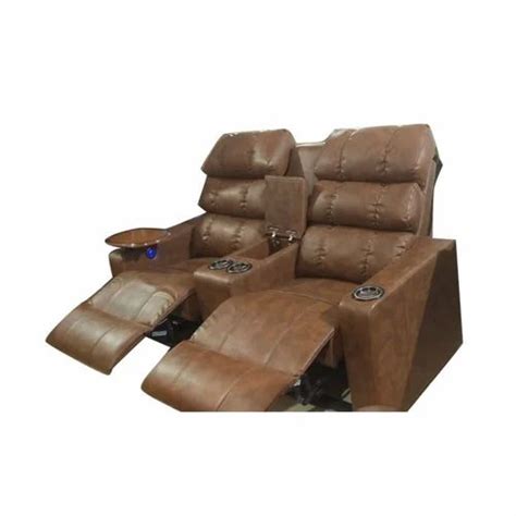 Leather Brown Motorized Recliner Chair at Rs 50000/piece | Motorized ...