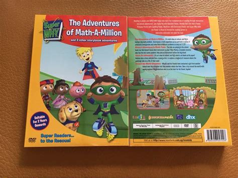 (New) Super Why - The Adventures of Math-A-Million & 3 other storybook adventures, Music & Media ...