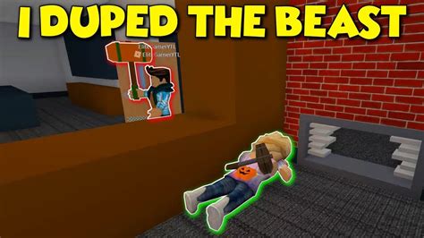 I DUPED THE BEAST!! // ROBLOX Flee The Facility - YouTube