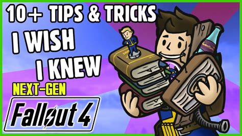 10+ Tips & Tricks I Wish I Knew in FALLOUT 4 (NEXT-GEN) – Survival Enquirer