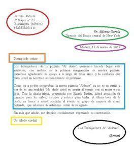 Las partes y estructura de una carta formal (2022) – Modelo-carta.com