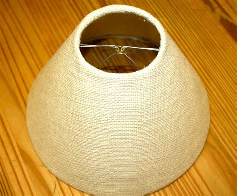 Smart-Bottom Enterprises: Burlap Lamp Shade