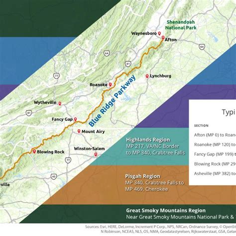 Interactive Parkway Map - Blue Ridge Parkway | Blue ridge parkway, Blue ridge, Blue ridge mountains