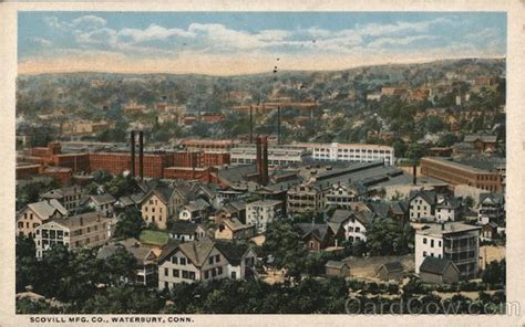 Scovill Mfg. Co. Waterbury, CT Postcard