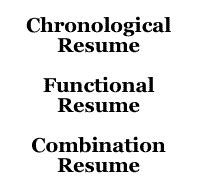 What Are the Different Types of Resumes? | Resume, Functional resume, Chronological resume