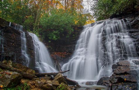 Fall at Soco Falls, North Carolina Photograph by Ina Kratzsch | Fine Art America