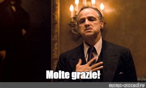 Мем: "Molte grazie!" - Все шаблоны - Meme-arsenal.com