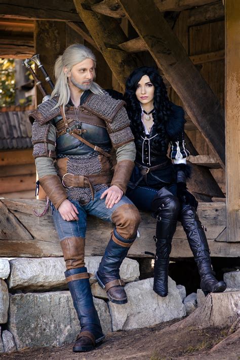 Geralt and Yennefer by natalinutmeg on DeviantArt