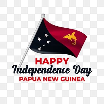 Papua New Guinea Independence Day Free Emblem, Logo, Banner, Flags PNG ...