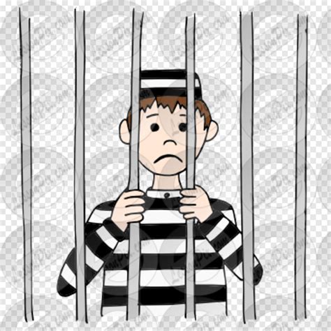 Classroom, Jail Bars, Person In Wheelchair, Person Outline, Jail Cell, Person Clipart #1005544 ...