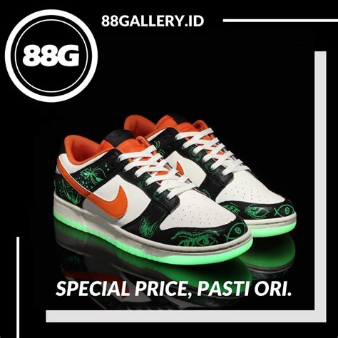 Jual Dunk Low Halloween (Glow in the Dark) | Shopee Indonesia