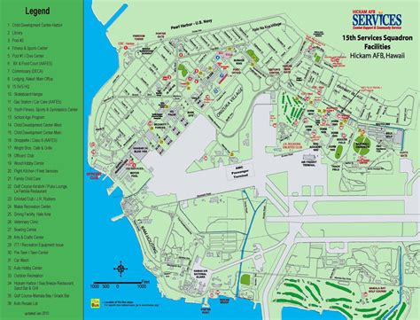 Hickam Air Force Base Hawaii Map | Joint Base Pearl Harbor - Hickam ...