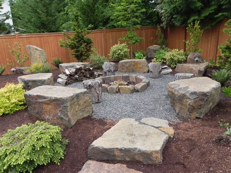 Backyard Fire Pit Area Throughout Best Backyard Fire Pit Area For Your Cozy And Rustic Home ...