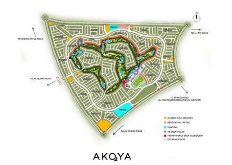 Adria Villas at Damac Hills 2 - Master Plan