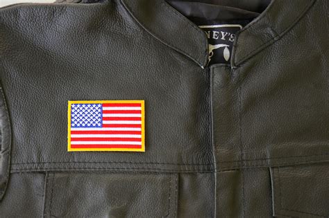 Iron On Small American Flag Patch | Embroidered Patches by Ivamis Patches