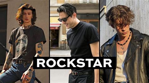 How To Dress Like a Rockstar - YouTube