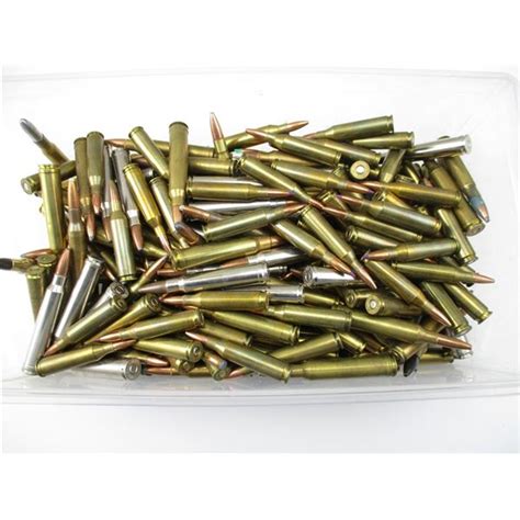 ASSORTED RELOADED AMMO LOT