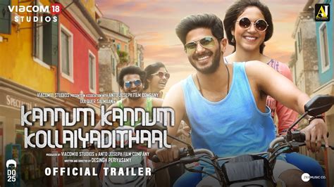 Kannum Kannum Kollaiyadithaal l Official Trailer l Dulquer Salmaan l ...