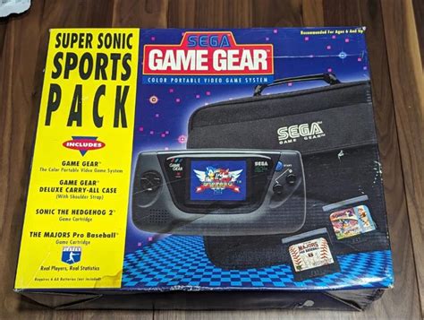 Sega Game Gear [Super Sonic Sports Pack] Prices Sega Game Gear ...