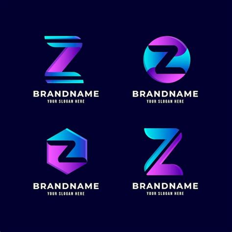 Free Vector | Creative letter z logo templates