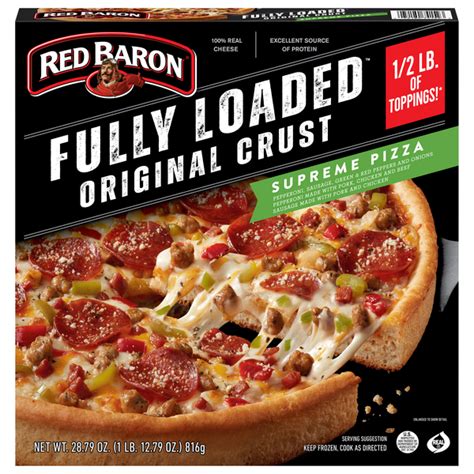 Save on Red Baron Pizza Fully Loaded Supreme Order Online Delivery | Food Lion