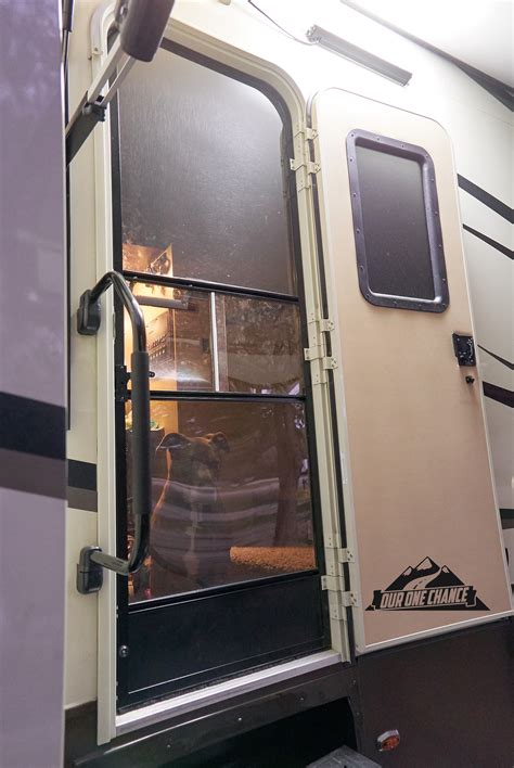 RV Screen Door Acrylic Retrofit | Single Biggest RV Modification