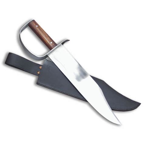 Confederate "D" Guard Bowie Knife with Sheath | Bowie Knives | Crazy Crow Trading Post