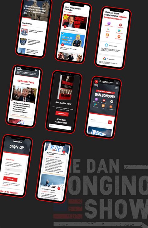 Dan Bongino Show on Behance