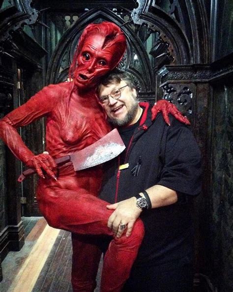 Crimson Peak (2015) Doug Jones in costume and makeup with Guillermo del Toro : r/Moviesinthemaking