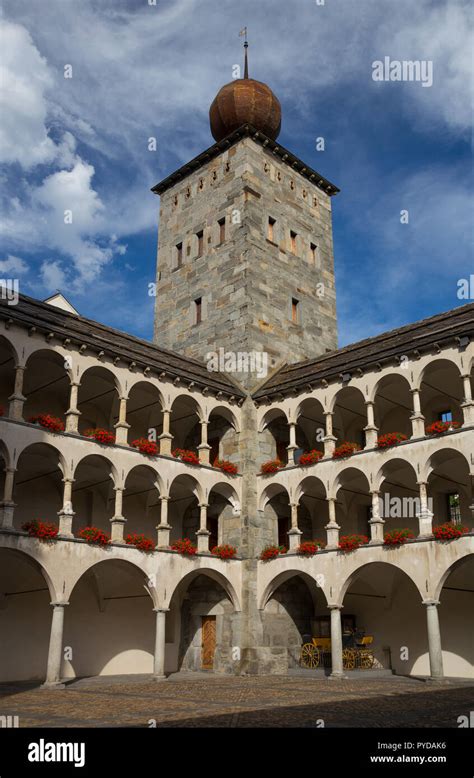 Stockalper Palace, Brig, Switzerland Stock Photo - Alamy