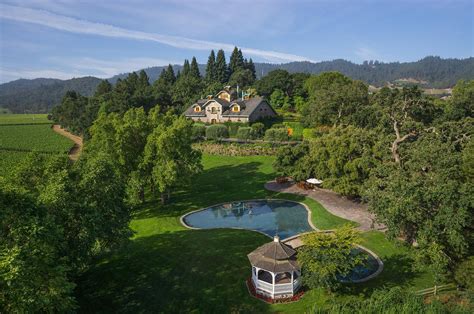 Jason Tinacci Photography | Aerial photo of Far Niente winery in Napa ...