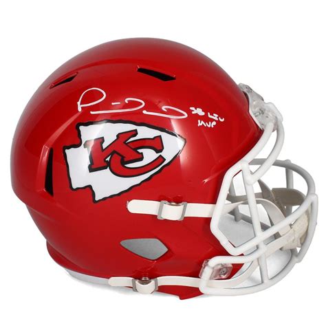 Patrick Mahomes Signed Chiefs Full-Size Speed Helmet Inscribed "SB LIV MVP" (Beckett) | Pristine ...