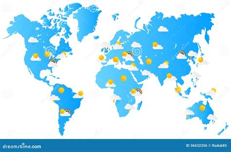 Global Weather Forecast Map | Map Of Campus