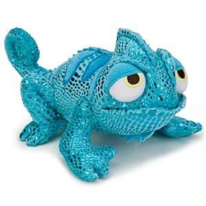 Amazon.com: Disney Tangled Pascal the Chameleon Mini Bean Bag Plush ...