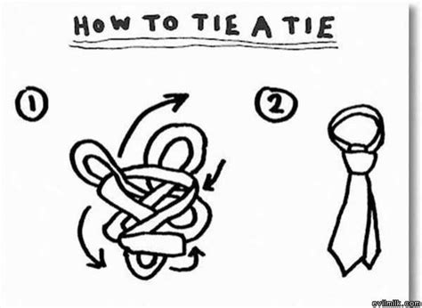 How to Tie a Tie - Picture | eBaum's World