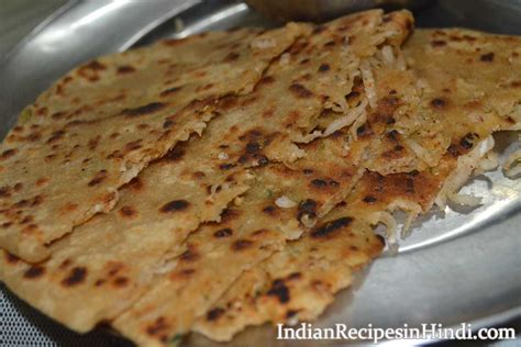 mooli ka paratha, radish paratha recipe in hindi | Indian Recipes in Hindi