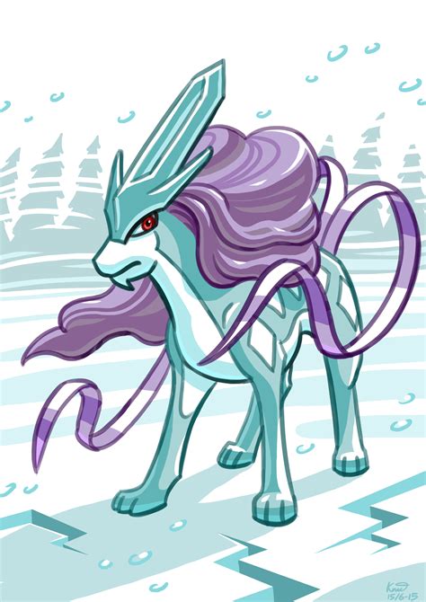 Fanart - Suicune by kittyninjafish on DeviantArt