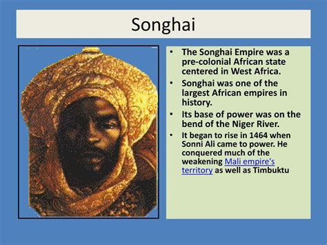 Africa’s Trading Empires Ghana Mali Songhai - ppt download