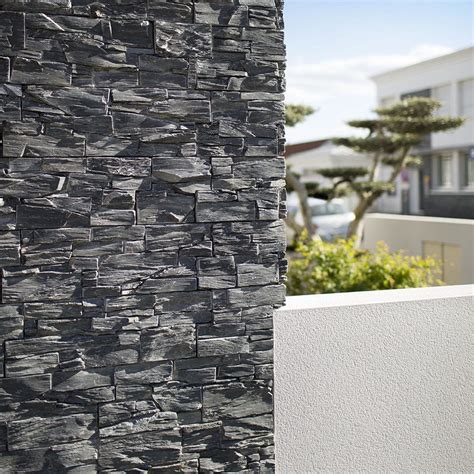 Slate wall cladding panel - BLACK SLATE - CUPA STONE - interior / exterior / decorative