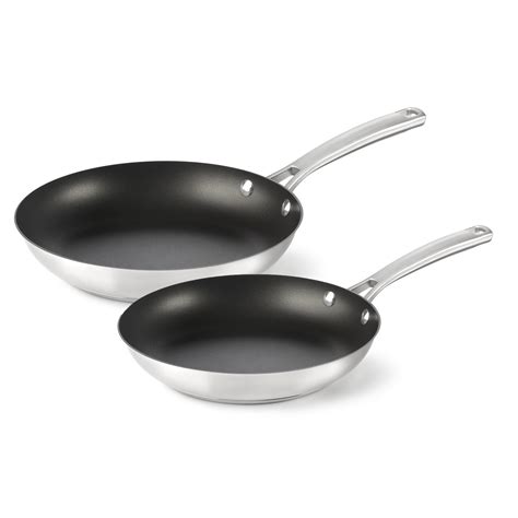 Calphalon Classic 8-Inch and 10-Inch Stainless Steel Nonstick 2-Piece ...