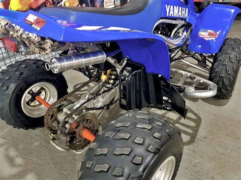 EXHAUST SILENCERS YAMAHA BANSHEE 350 CHROME FORCE PARTS RACING — Force Parts Racing