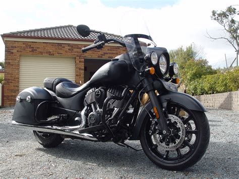 2018 INDIAN SPRINGFIELD DARK HORSE 1166CI CRUISER - JBW5169195 - JUST BIKES