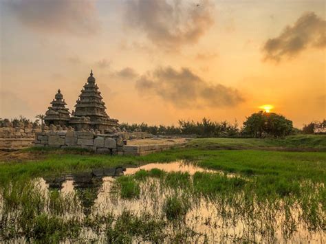 Shore Temple at Mahabalipuram - stunning poetry in stone